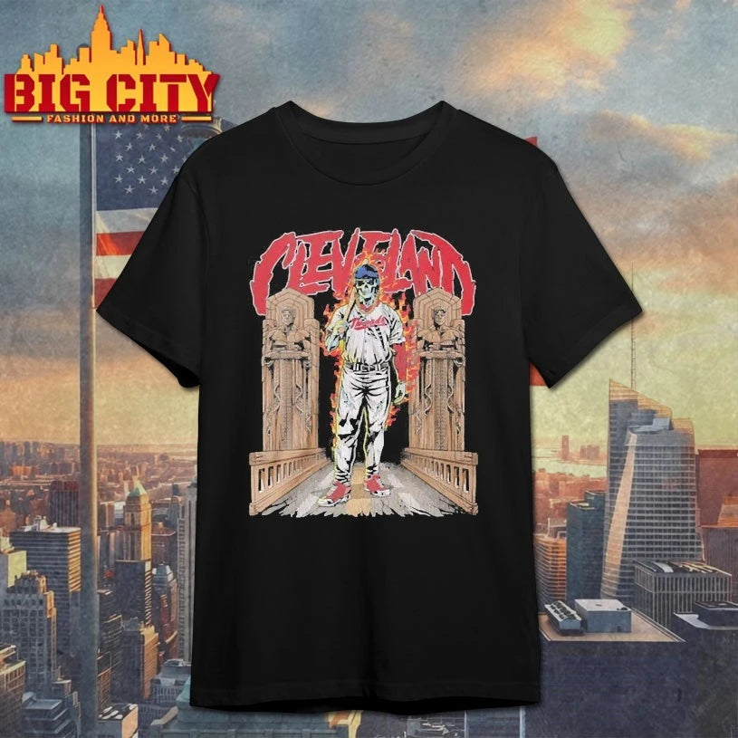Donovan Mitchell Cleveland Skeleton shirts