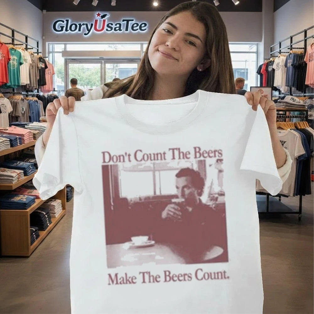 Don’t Count The Beers Make The Beers Count Gentlemen Shirt