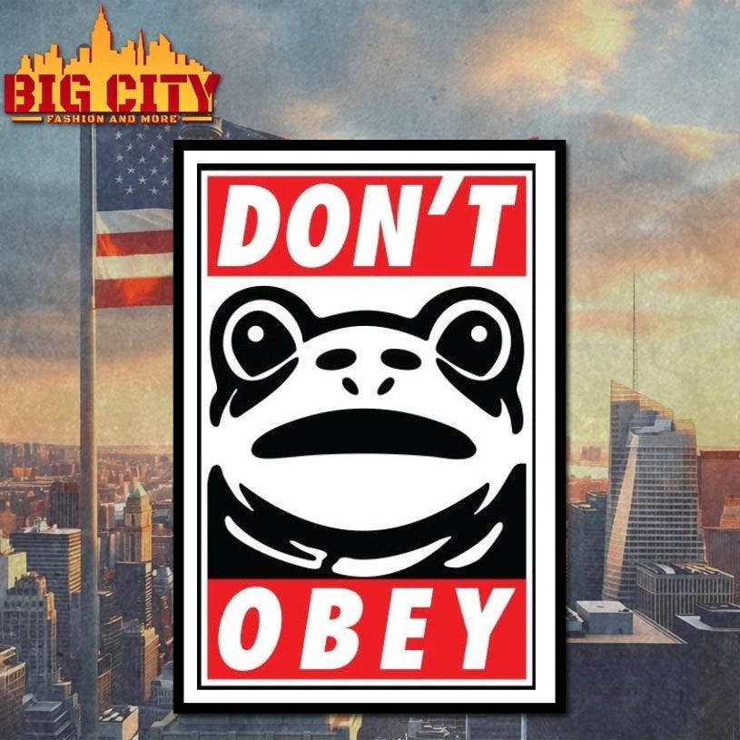 Dont Obey Portland Frog Shirt