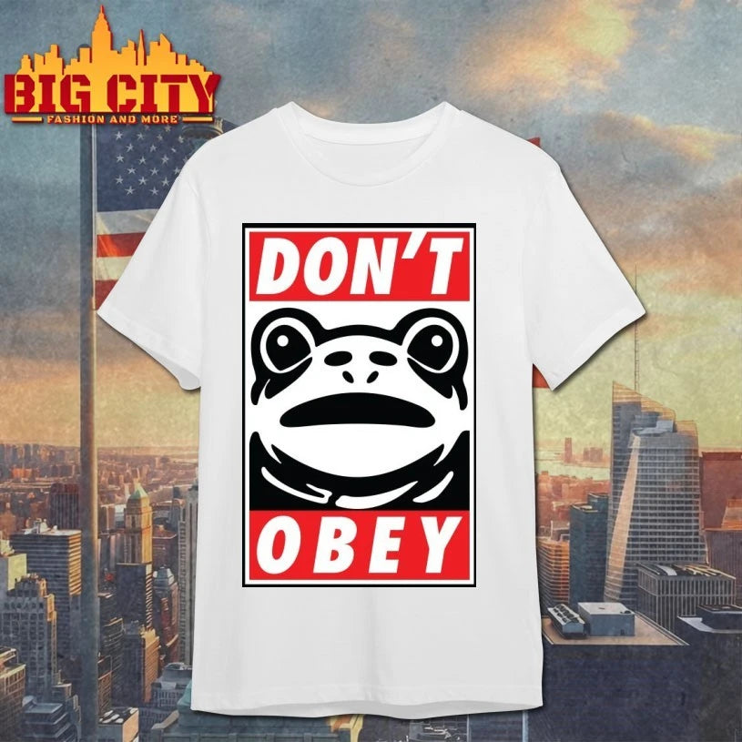 Dont Obey Portland Frog Shirt