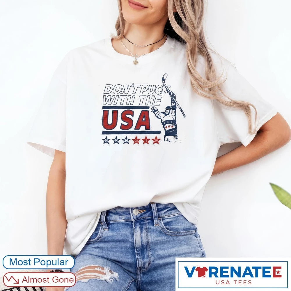 Don’t Puck With The USA Hockey 1960 – 2026 shirt