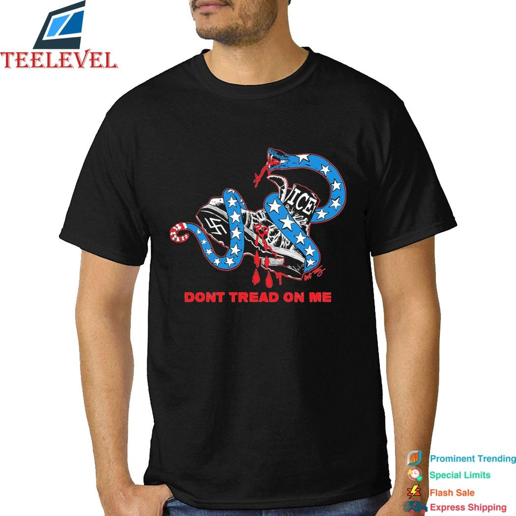 Don’t Tread On Me Ice Snake Shoes Nazi T-Shirts