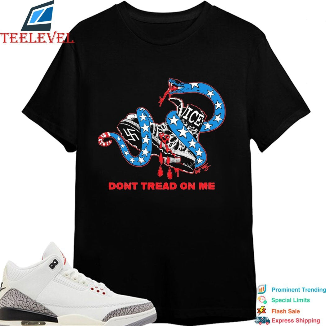 Don’t Tread On Me Ice Snake Shoes Nazi T-Shirts