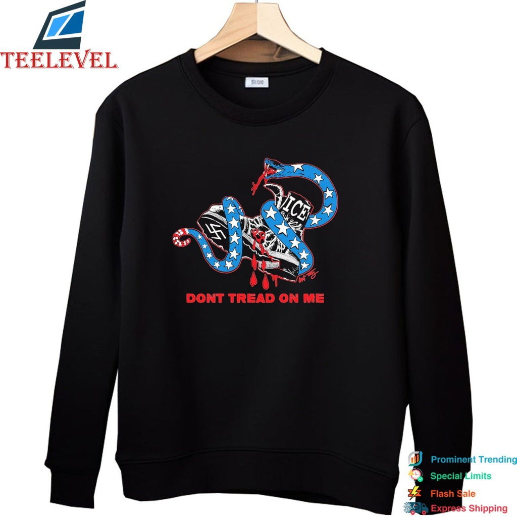 Don’t Tread On Me Ice Snake Shoes Nazi T-Shirts