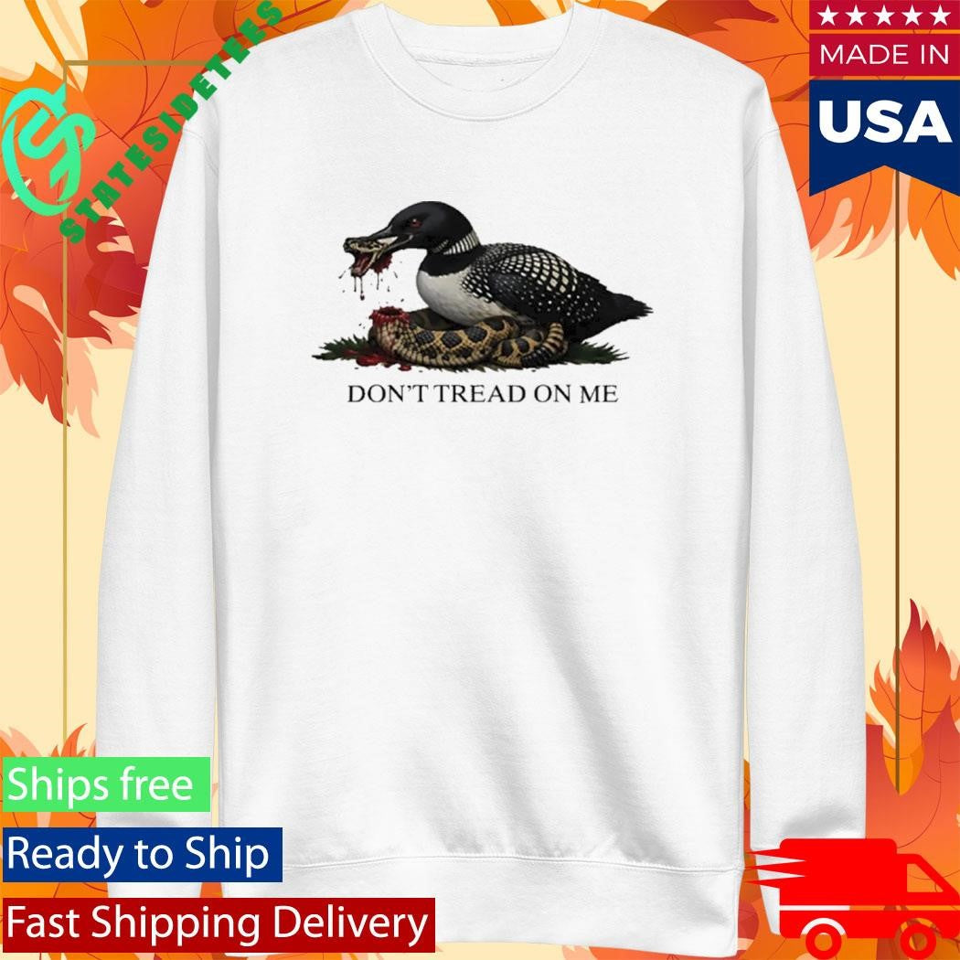 Don’t Tread On Me Minnesota Loon Gadsden Flag Loon Snake Shirt