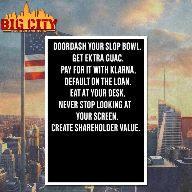 Doordash Your Slop Bowl Get Extra Guac Create Shareholder Value shirt