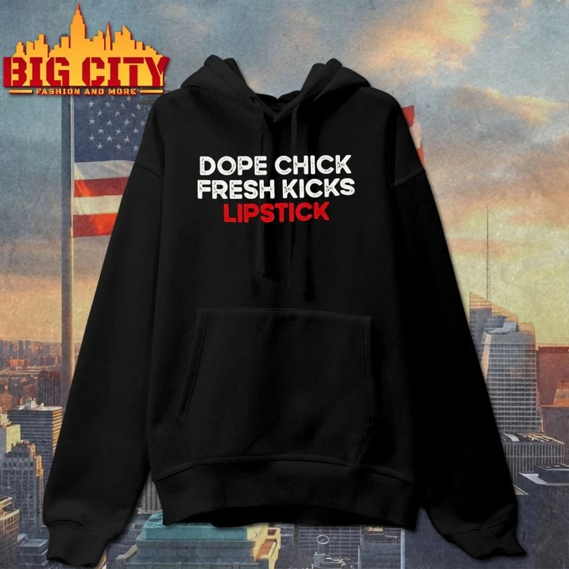 Dope Chick Fresh Kicks Lipstick vintage shirt