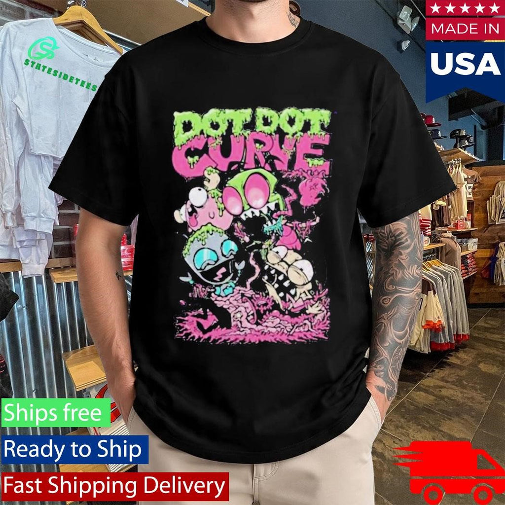 Dot Dot Curve Zim Did It Shirt