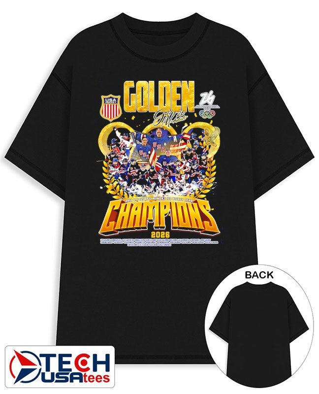 Double Gold Medalists 2026 U.S. Olympic Women’s Ice Hockey Team Champions shirt