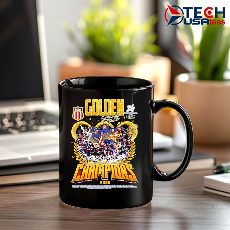 Double Gold Medalists 2026 U.S. Olympic Women’s Ice Hockey Team Champions shirt
