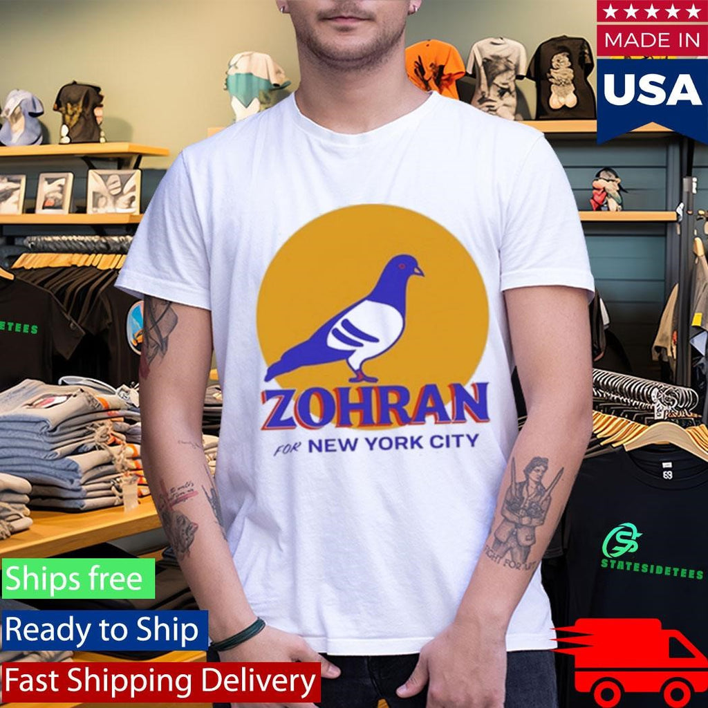 Dove Zohran For New York City Box Shirt