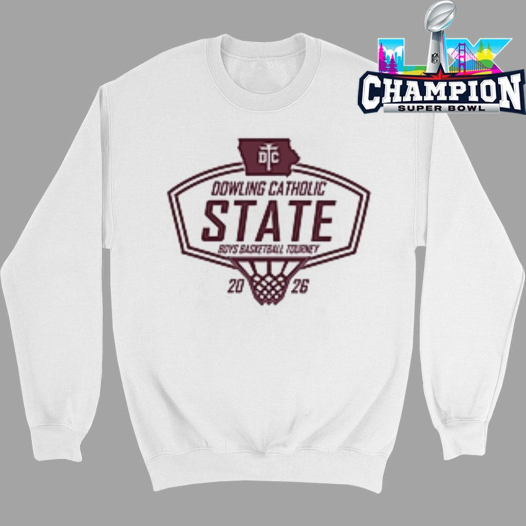 Dowling Catholic State Boys Basketball Tourney Shirt