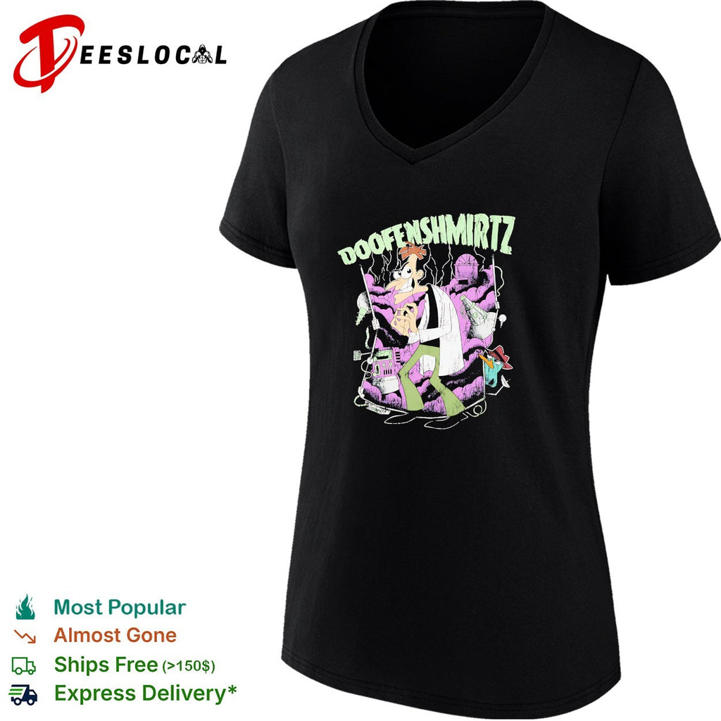 Dr Doofenshmirtz Phineas and Ferb mad scientist shirt