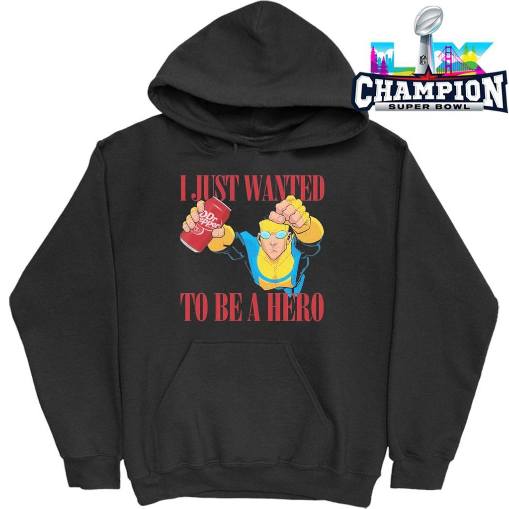Dr Pepper Mark Grayson Invincible I Just Wanted To Be A Hero Shirt