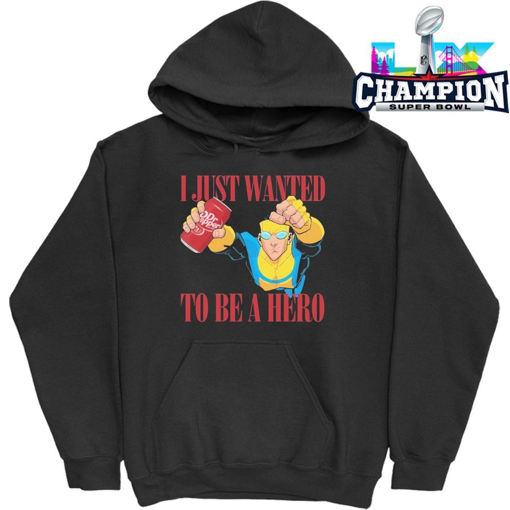 Dr Pepper Mark Grayson Invincible I Just Wanted To Be A Hero Shirt