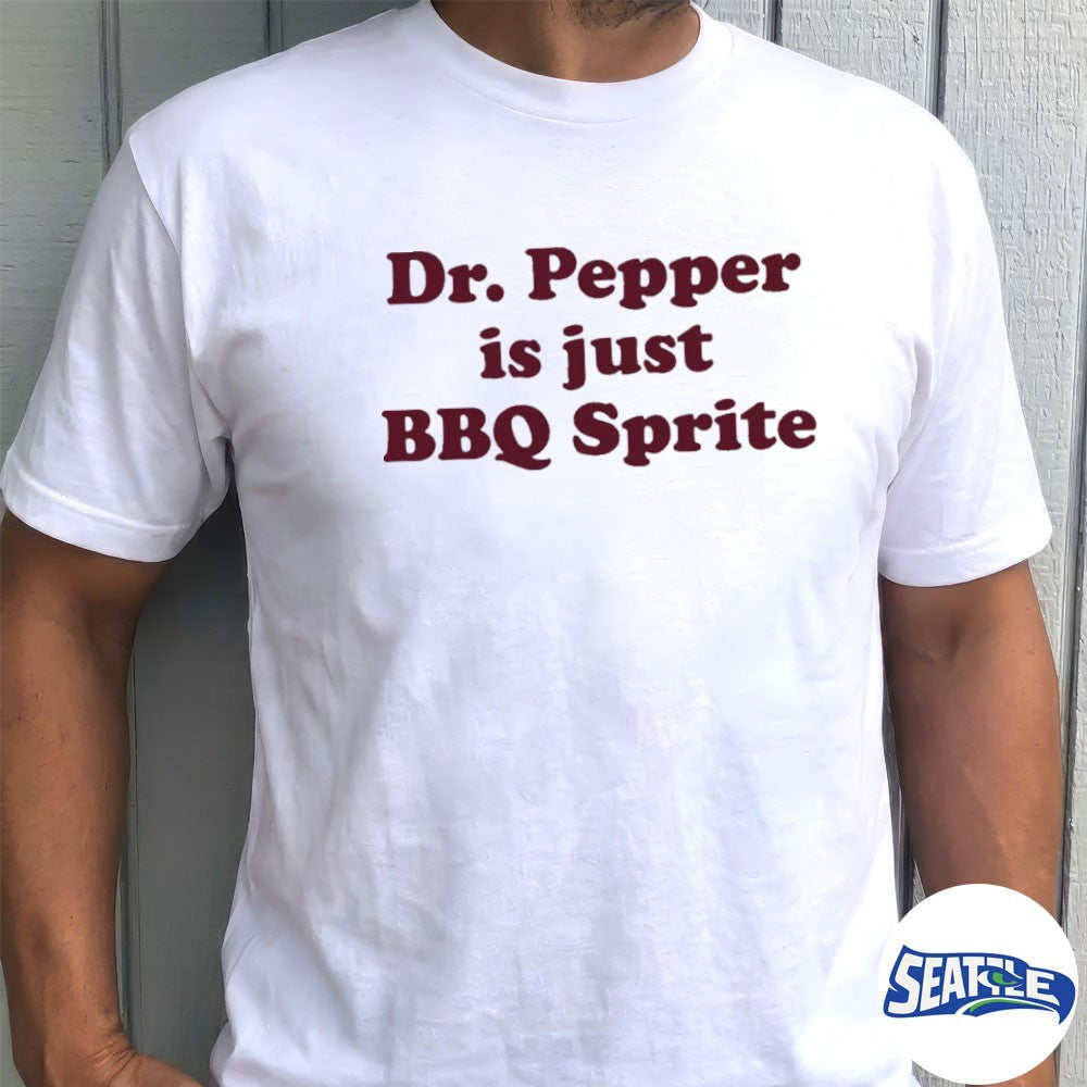 Dr. Papper Soda is Just BBQ Soda Sprite 2026 shirt