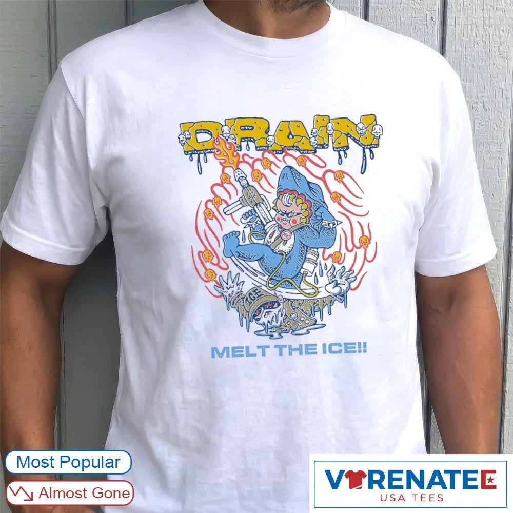 Drain 831 Band Melt The Ice shirt