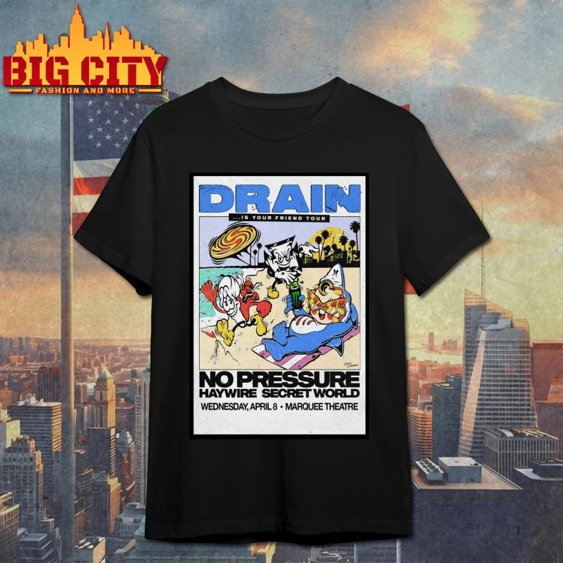 Drain Apr 8 2026 Marquee Theatre In Tempe AZ Poster shirt