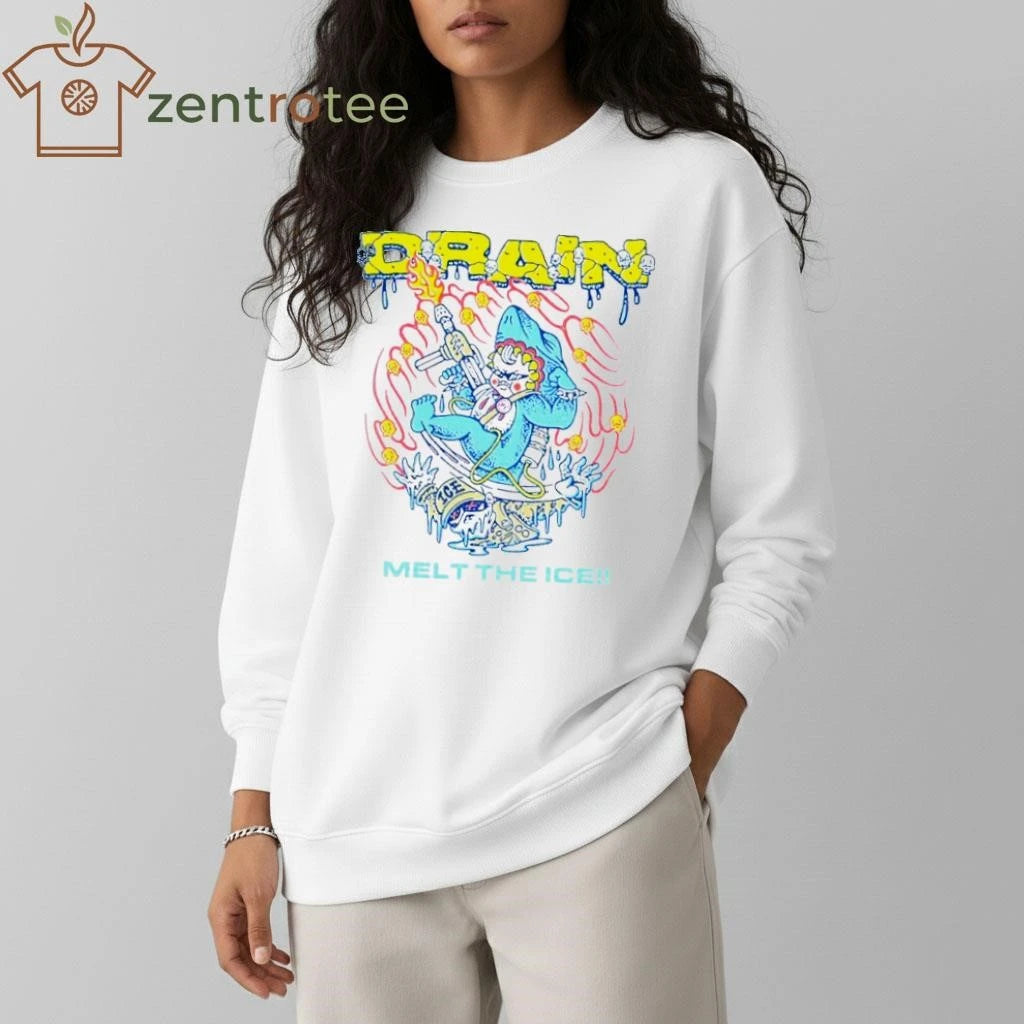 Drain Melt The Ice tee