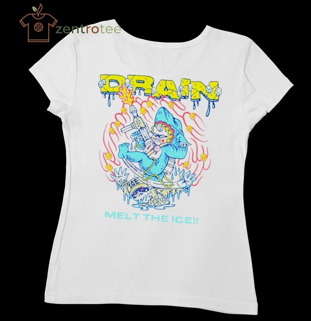 Drain Melt The Ice tee