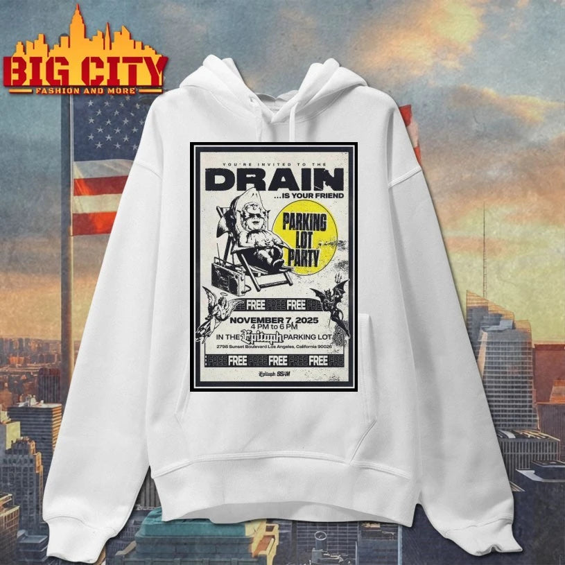Drain November 7 2025 Los Angeles California Poster shirt