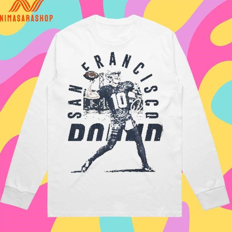 Drake Maye New England San Francisco Bound Shirts