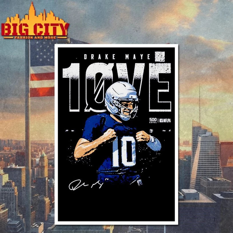 Drake Maye New England SuperCam Celly shirts