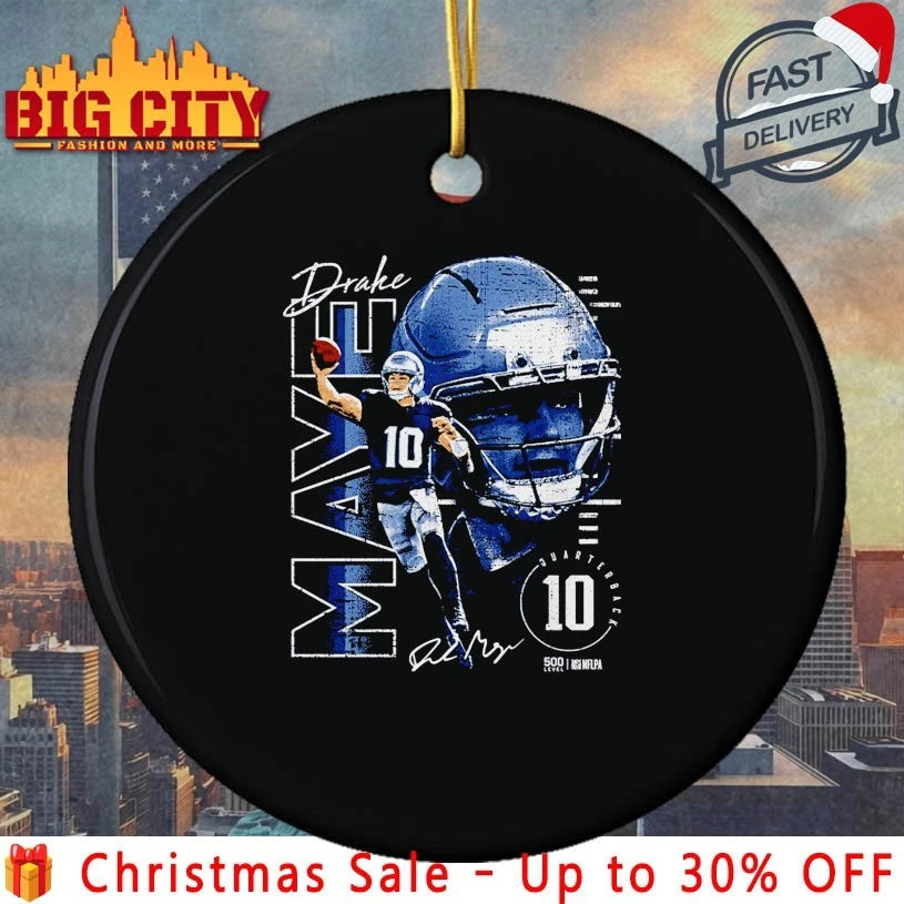 Drake Maye New England Vertical Name signature Shirt