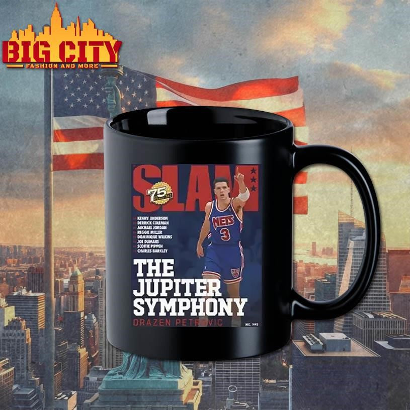 Drazen Petrovic The Jupiter Symphony Slam Cover Shirt