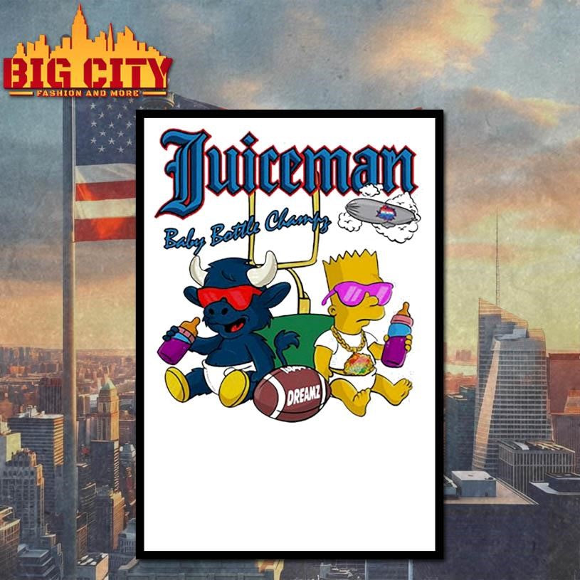 Dreamz Exotic Pop Juiceman Baby Bottle Champs Shirt