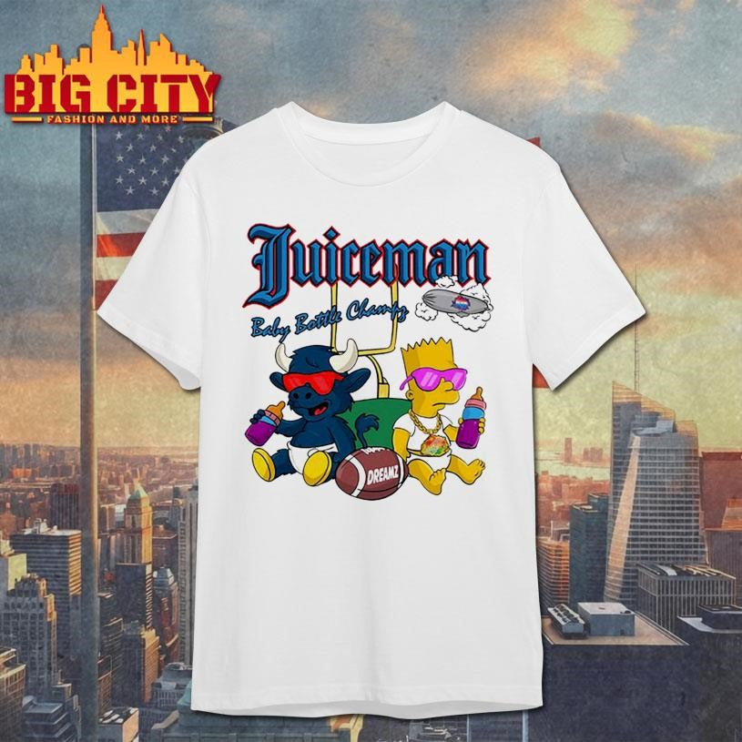 Dreamz Exotic Pop Juiceman Baby Bottle Champs Shirt