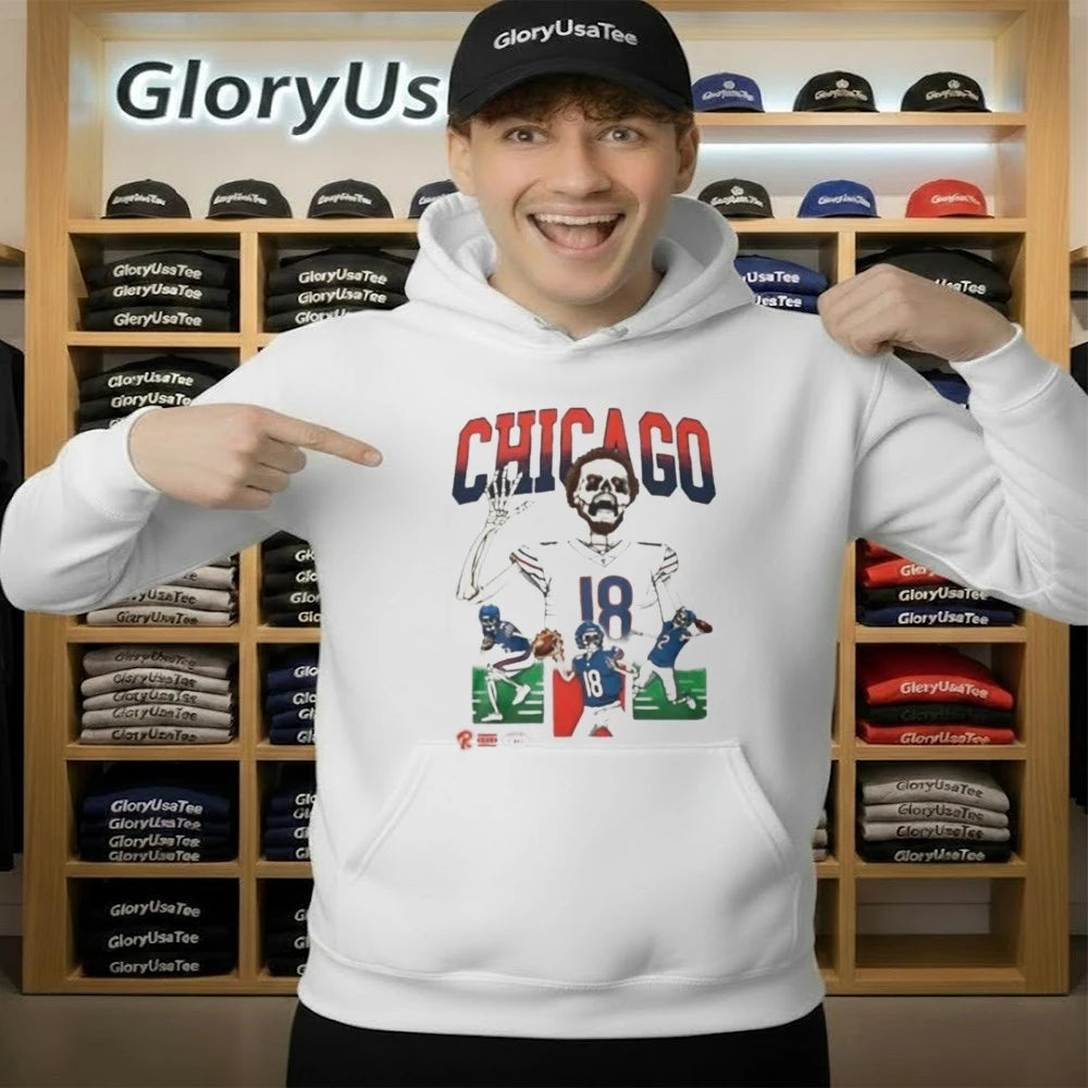 Drew Thorpe Chicago Skeleton Shirt