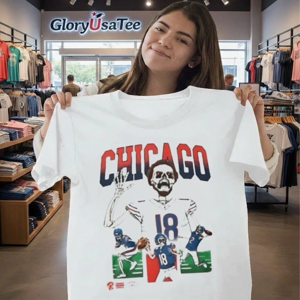 Drew Thorpe Chicago Skeleton Shirt
