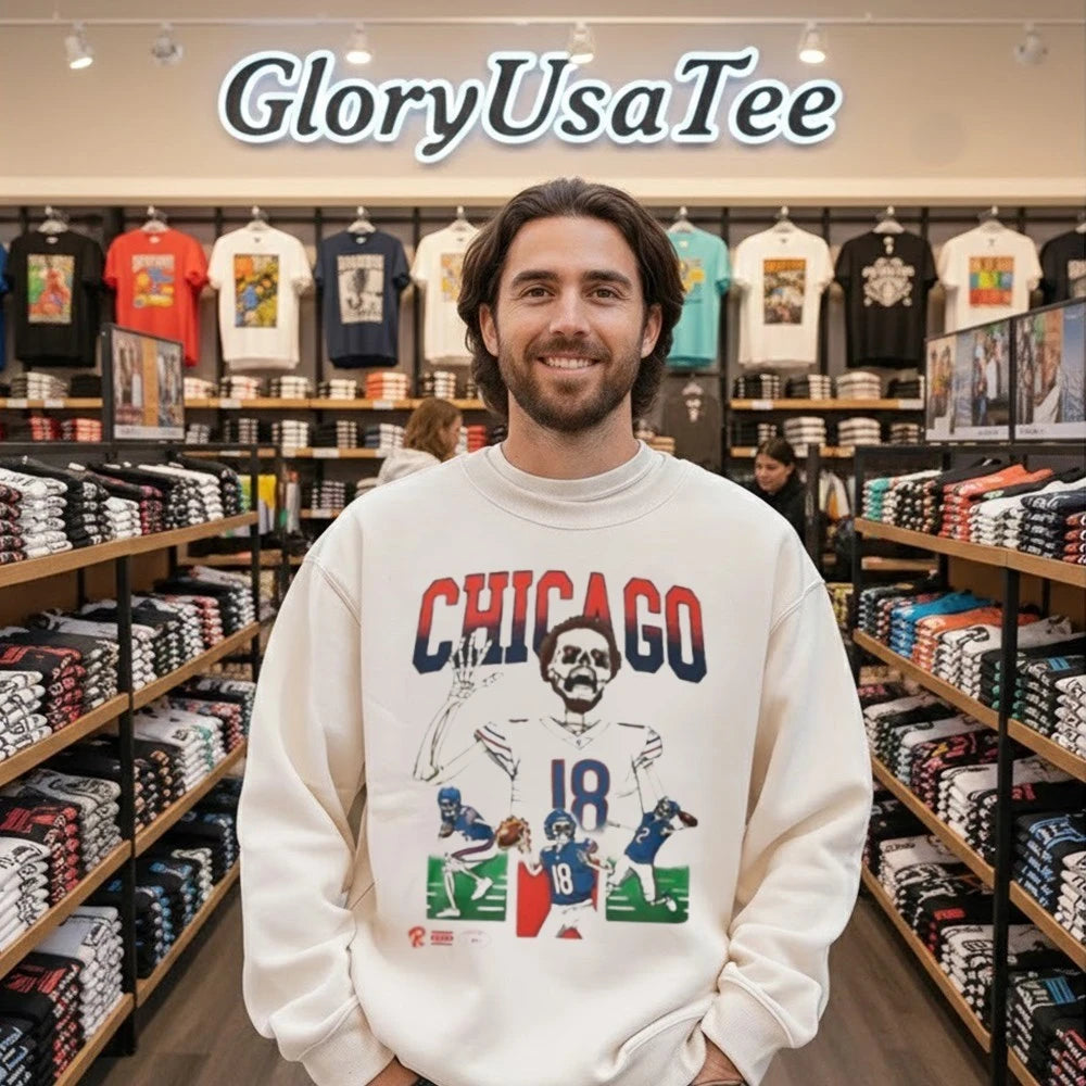 Drew Thorpe Chicago Skeleton Shirt