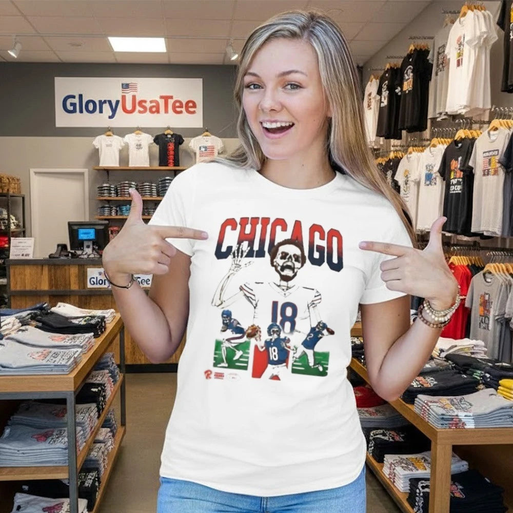Drew Thorpe Chicago Skeleton Shirt