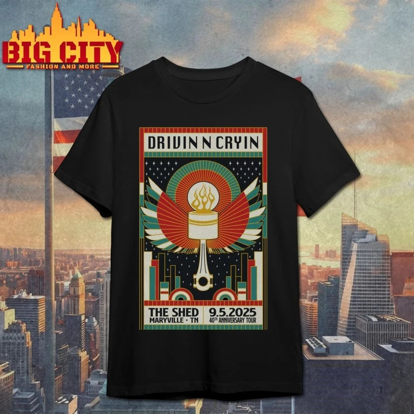 Drivin N Cryin Sep 5, 2025 The Shed, Maryville, TN Poster Shirt