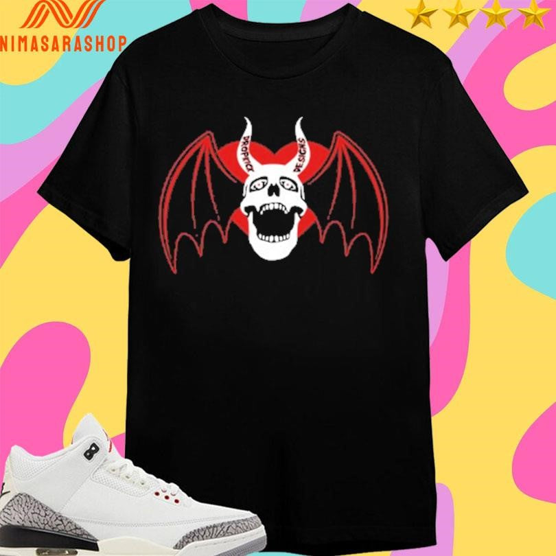 Dropkick Designs Skull Bat Shirts