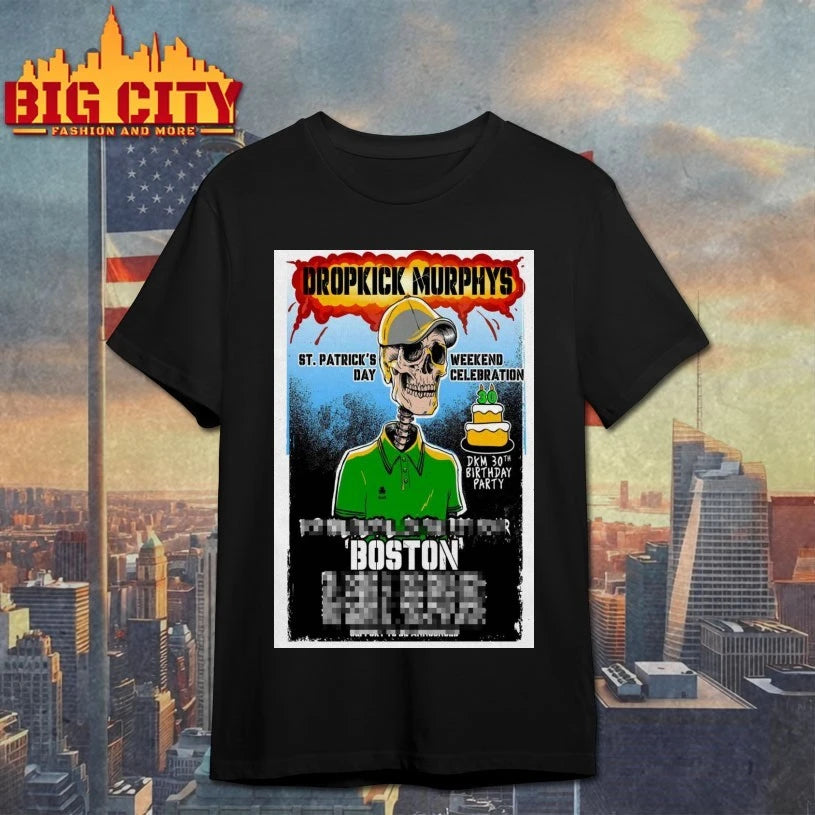 Dropkick Murphys Boston 2025 Poster shirt