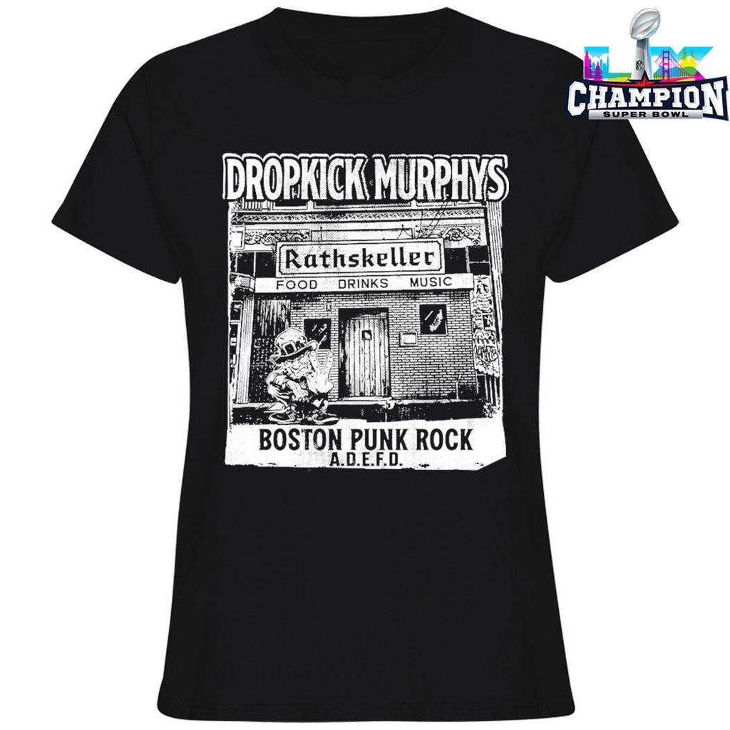 Dropkick Murphys For The People Rathskeller 96 Shirt