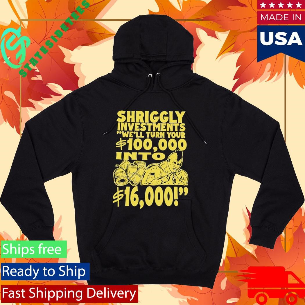 Dropout TV Shriggly Investments Absurd Finance, Serious Style Shirt