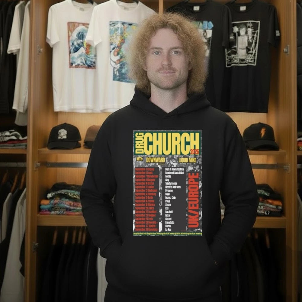 Drug Church UK &amp; Europe Tour Poster Shirt