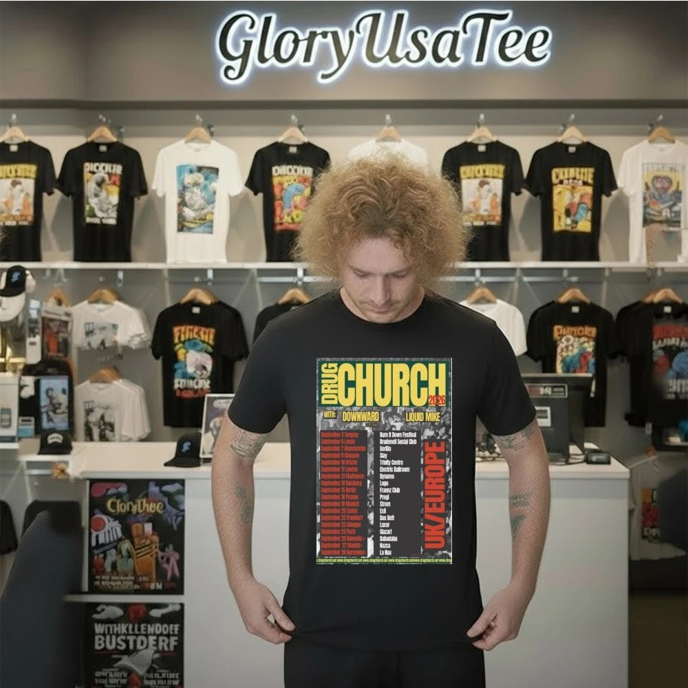 Drug Church UK &amp; Europe Tour Poster Shirt
