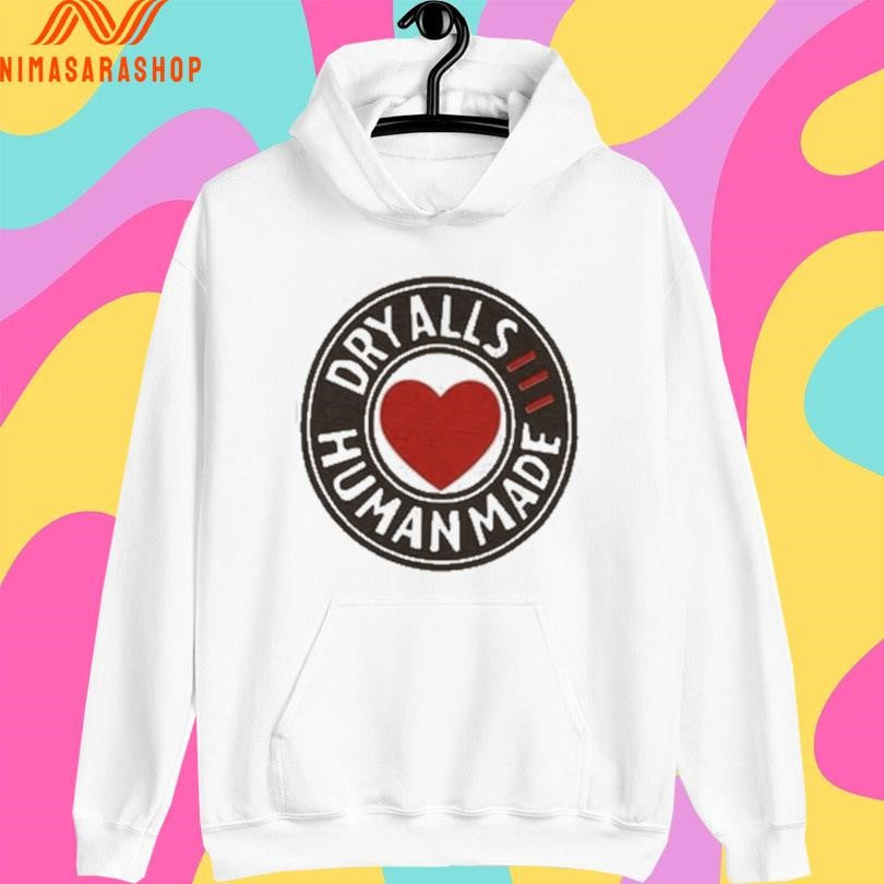 Dry Alls Human Made Heart Logo Shirts