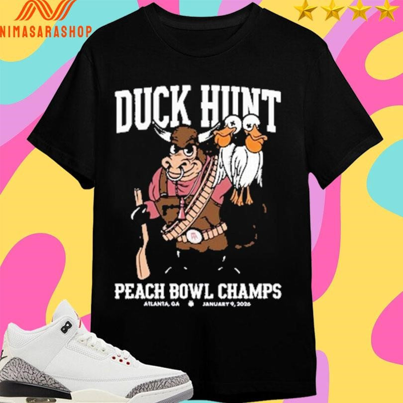 Duck Hunt Peach Bowl Champs Atlanta Ga January 9 2026 Shirts