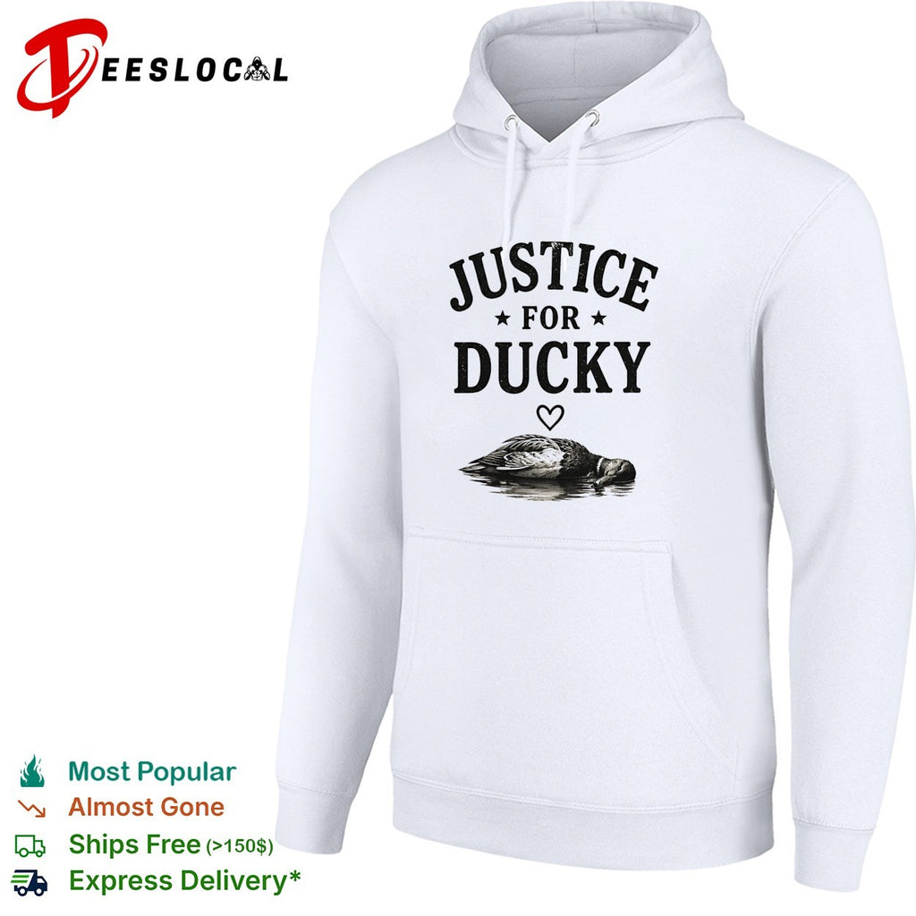 Duck floating justice for ducky shirt