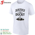 Duck floating justice for ducky shirt