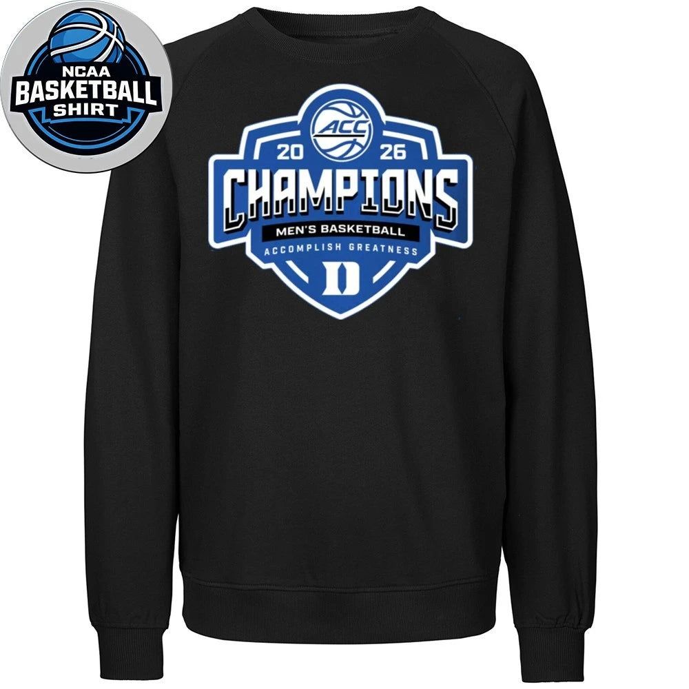 Duke ACC 2026 Champions Men’s Basketball Shirt