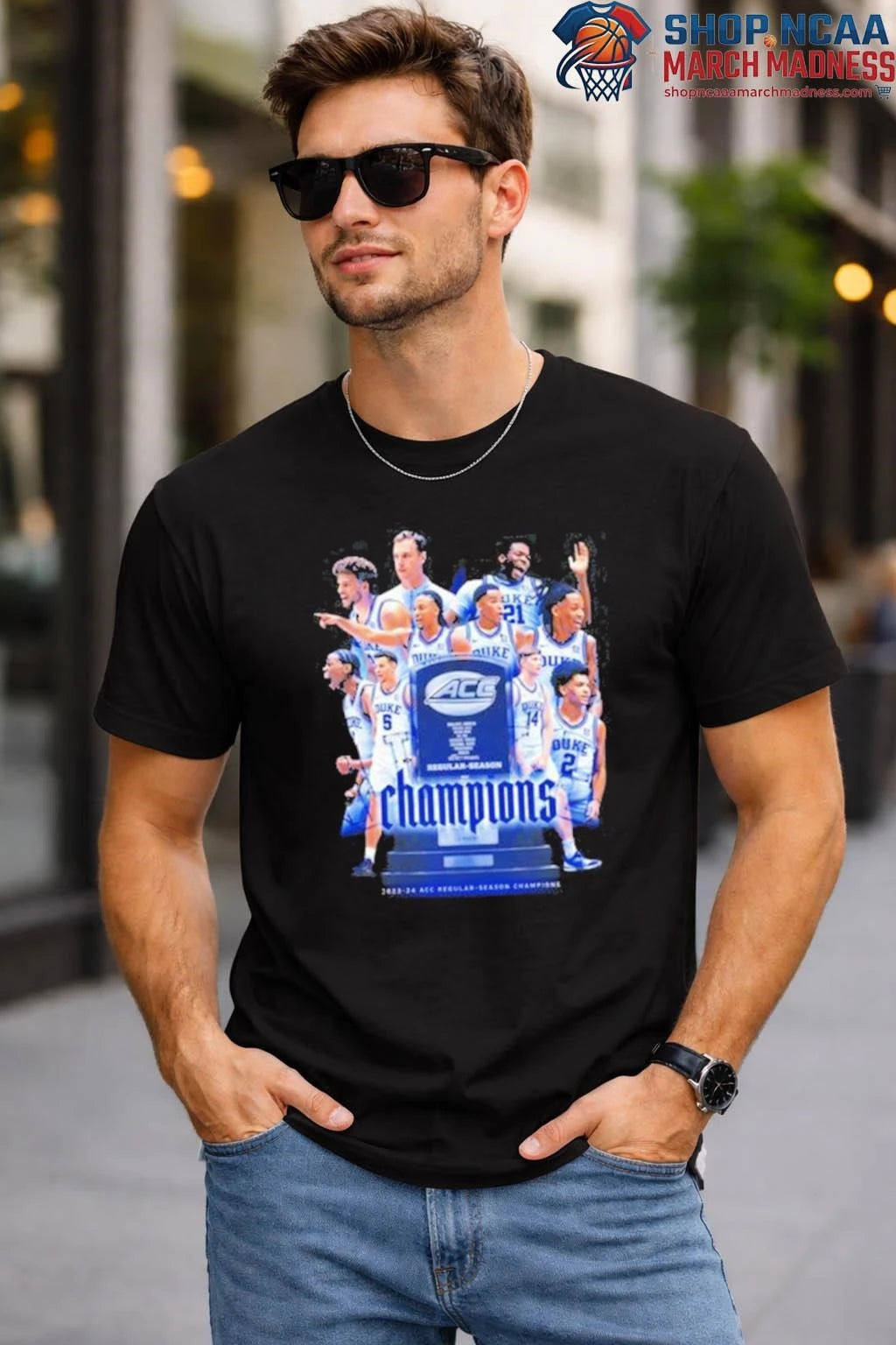 Duke Basketball 2025-26 ACC Regular Season Champions Fan T-Shirt