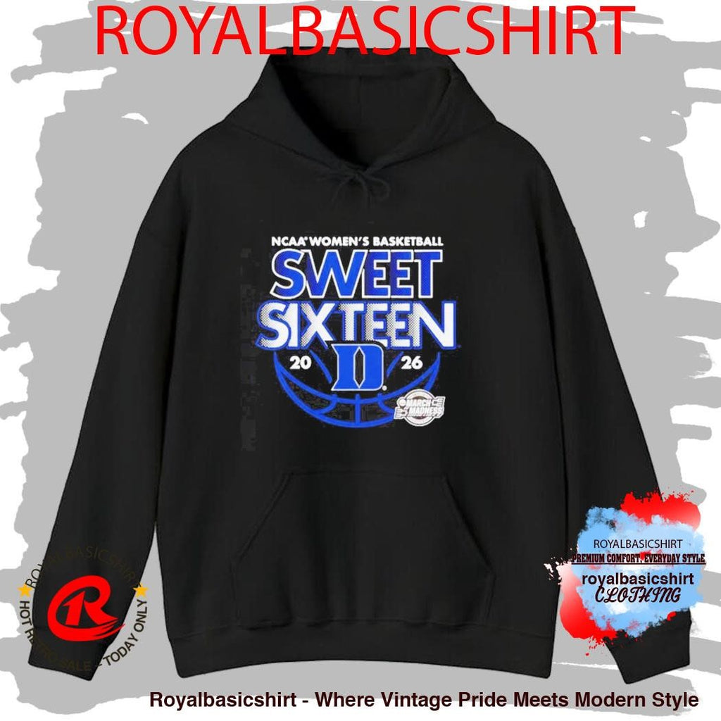 Duke Women’s Basketball 2026 NCAA March Madness Sweet Sixteen Shirt