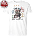 Dumb And Dumber Movie Quotes Collage Harry and Lloyd mini-bike Fan T-Shirt